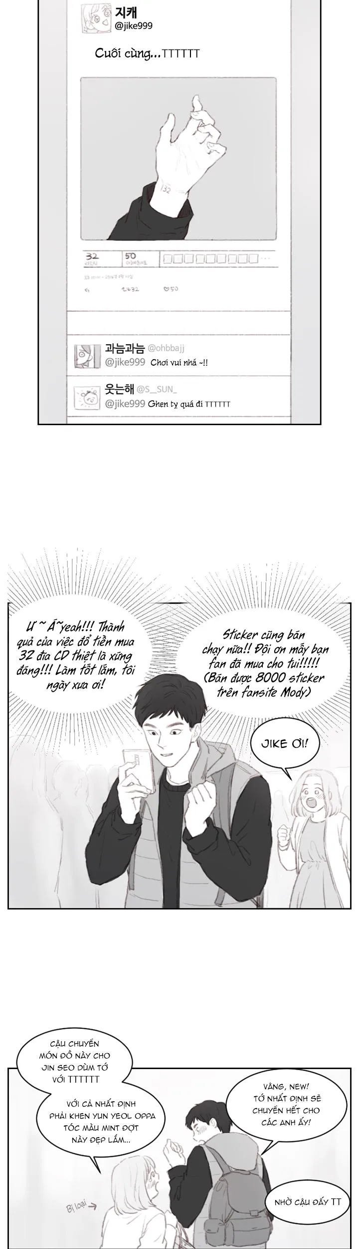 KHI FANBOY ĐU IDOL FULL Chapter 1 Trang 16