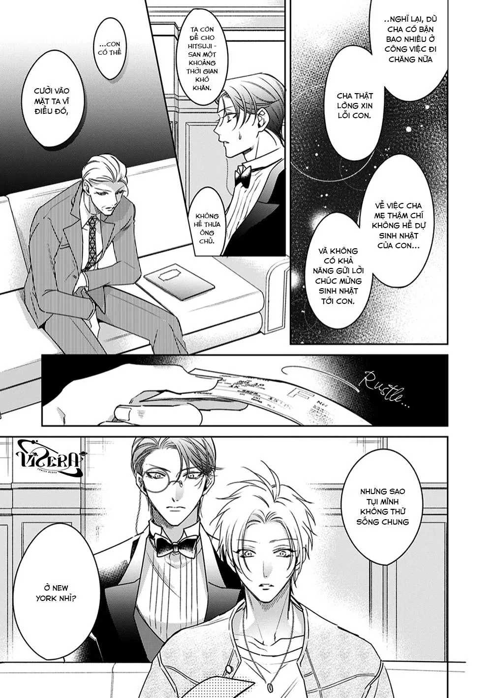 Khi Quản Gia Tháo Kính Của Cậu Ấy Xuống Chapter 3 Trang 5