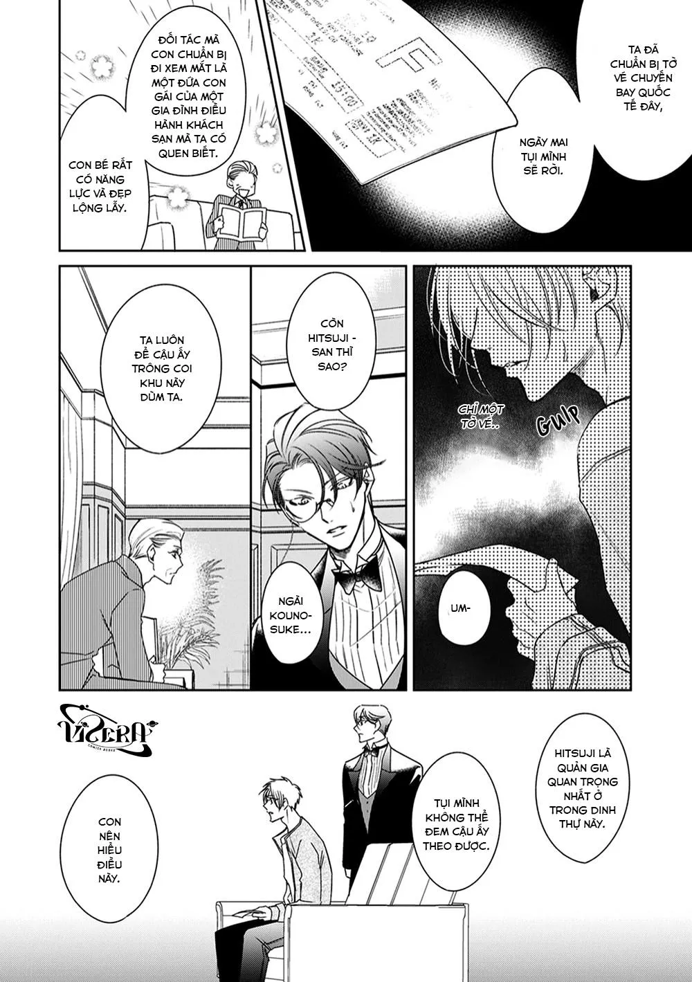 Khi Quản Gia Tháo Kính Của Cậu Ấy Xuống Chapter 3 Trang 6