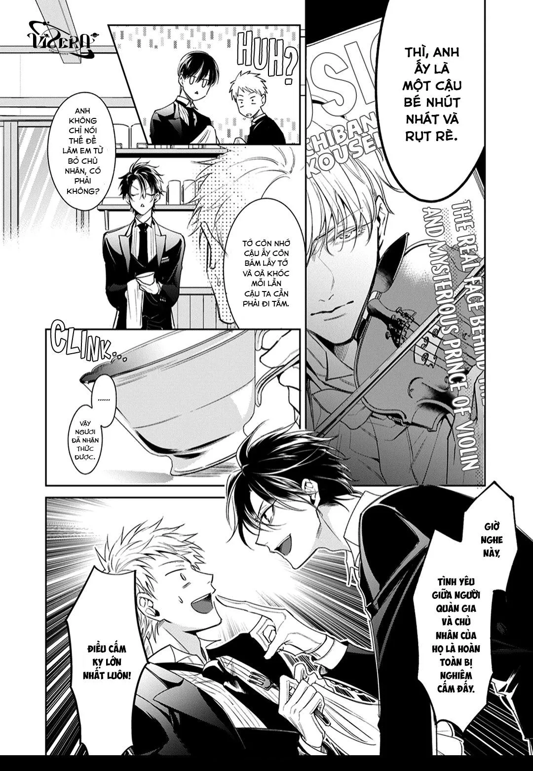 Khi Quản Gia Tháo Kính Của Cậu Ấy Xuống Chapter 4 Trang 4