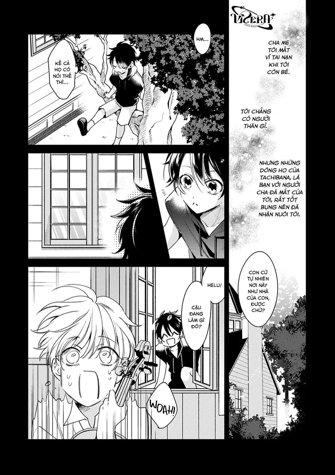 Khi Quản Gia Tháo Kính Của Cậu Ấy Xuống Chapter 4 Trang 10