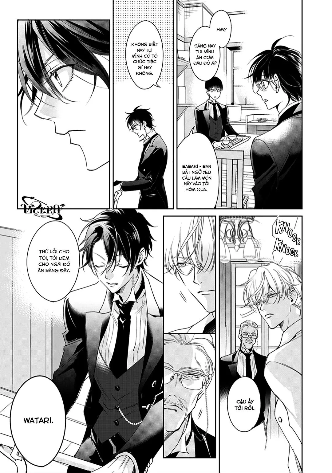 Khi Quản Gia Tháo Kính Của Cậu Ấy Xuống Chapter 4 Trang 24