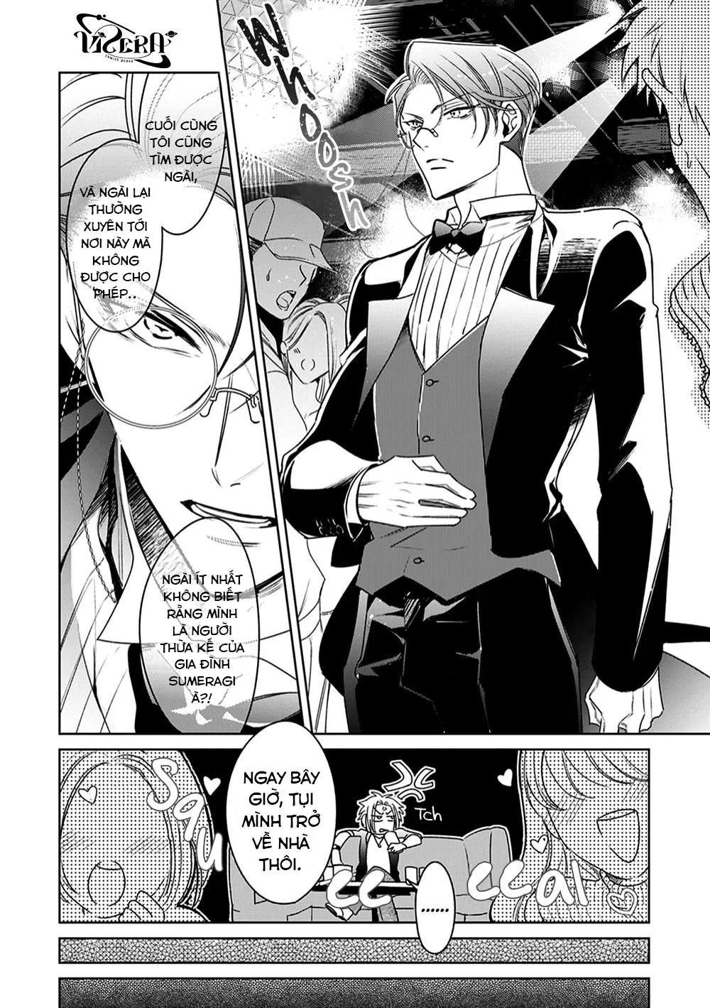 Khi Quản Gia Tháo Kính Của Cậu Ấy Xuống Chapter 1 Trang 8