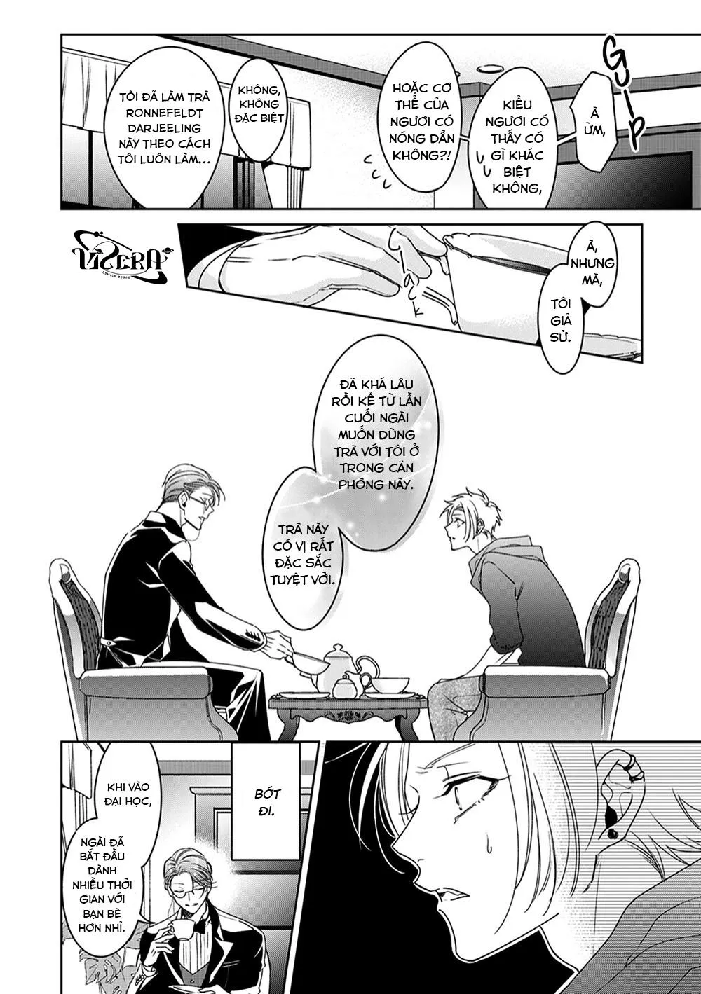 Khi Quản Gia Tháo Kính Của Cậu Ấy Xuống Chapter 1 Trang 10