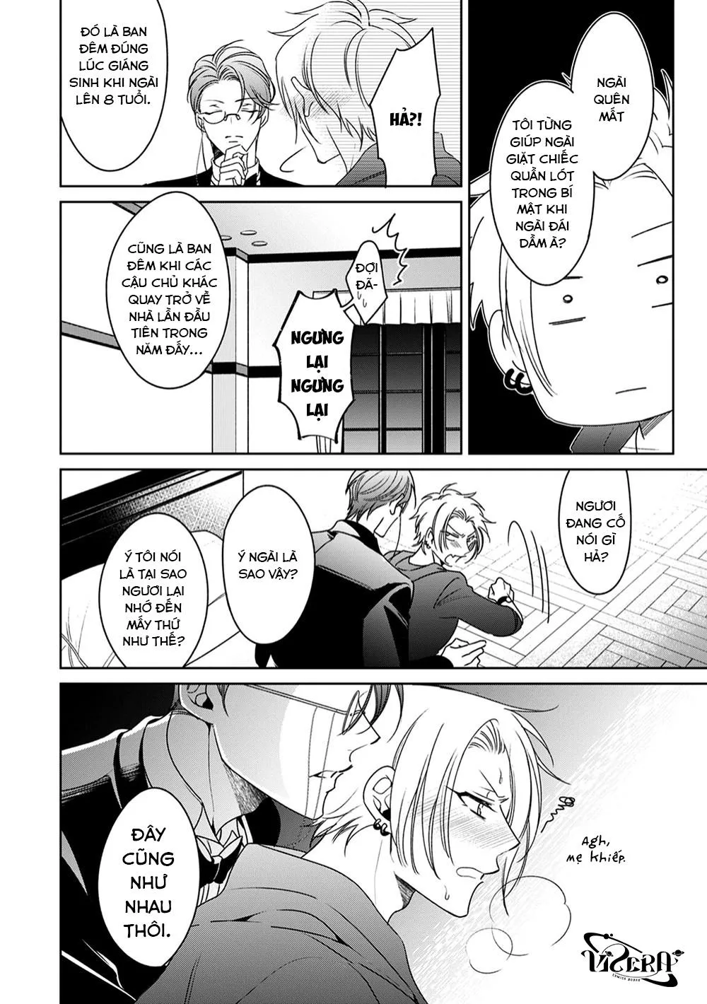 Khi Quản Gia Tháo Kính Của Cậu Ấy Xuống Chapter 1 Trang 16