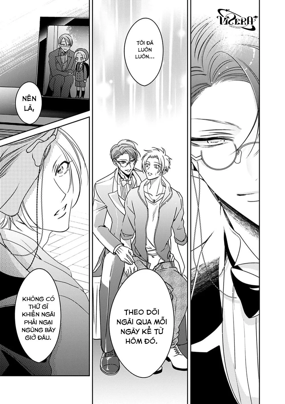 Khi Quản Gia Tháo Kính Của Cậu Ấy Xuống Chapter 1 Trang 17