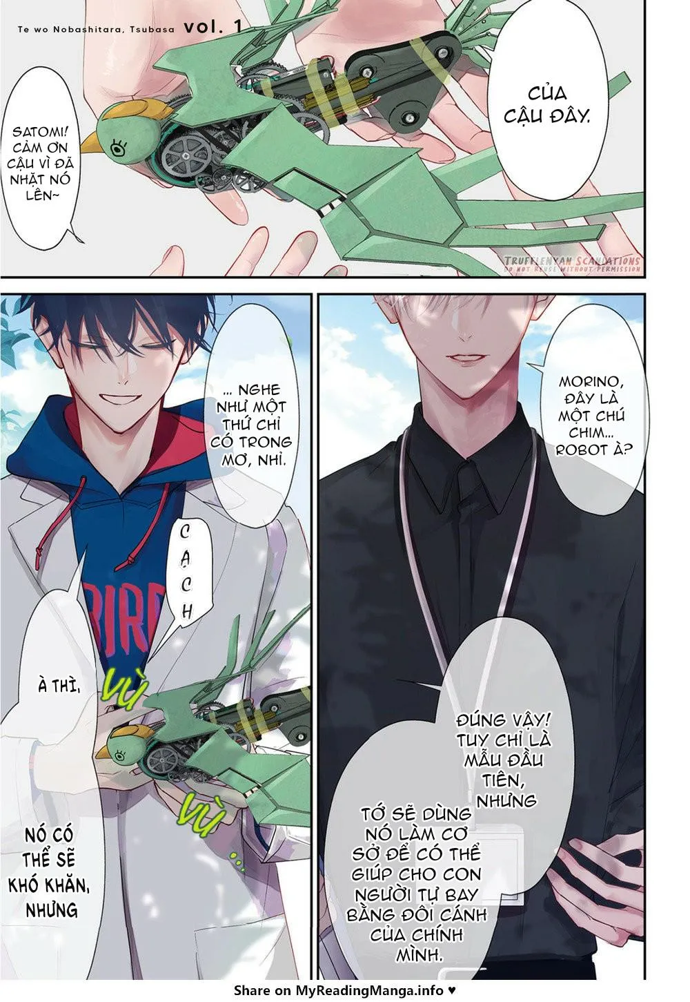 KHI TÔI VƯƠN ĐẾN, NƠI ĐẤY LÀ ĐÔI CÁNH Chapter 1 Trang 7