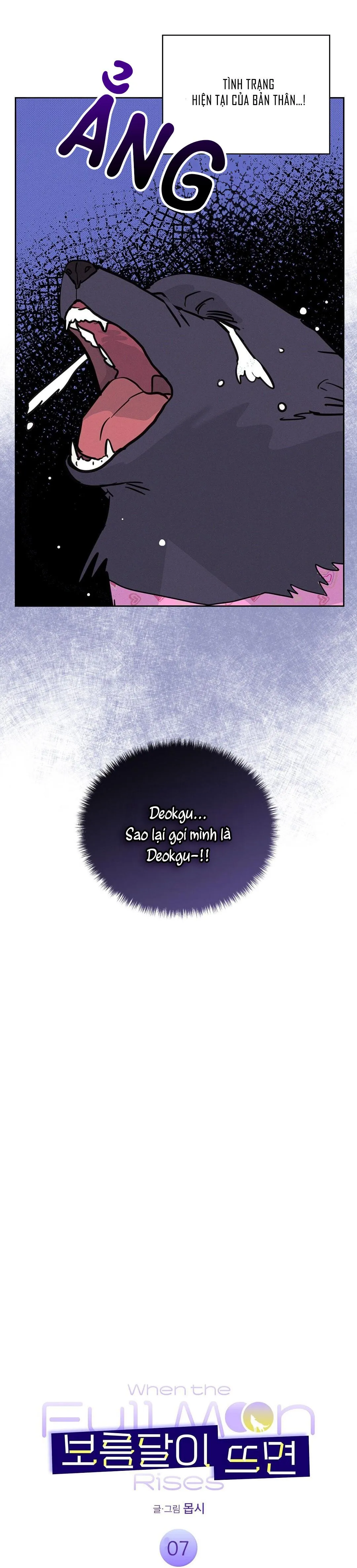 KHI TRĂNG TRÒN MỌC Chapter 7 Trang 6