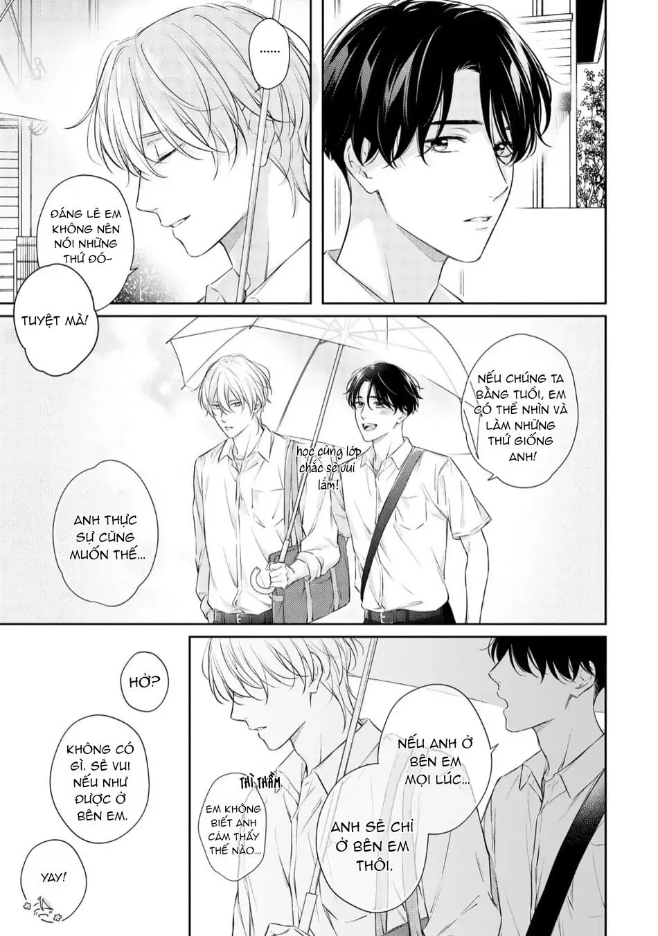 Khoảnh khắc không thể quay lại Chapter 1 Trang 21