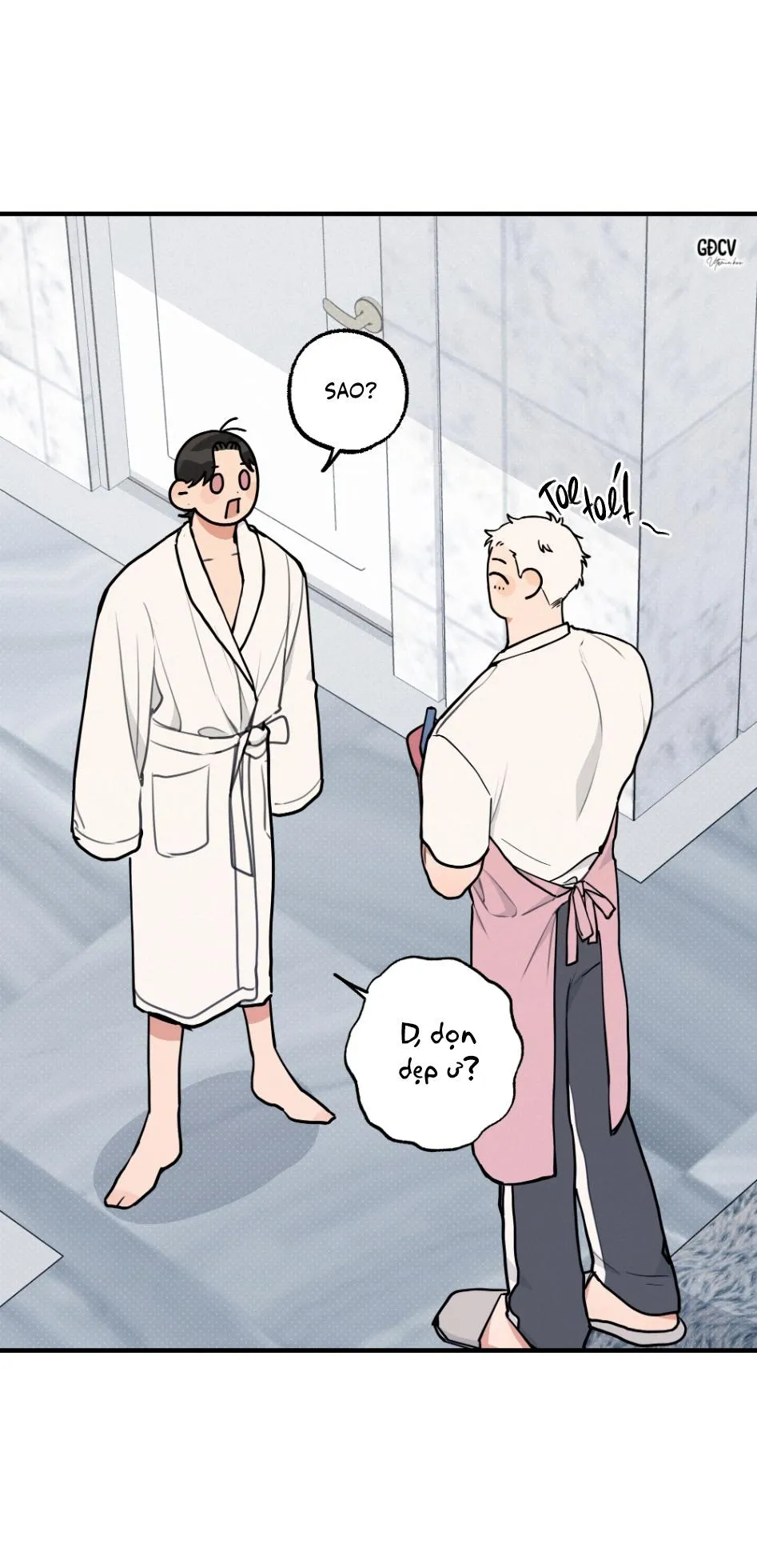 KHÔNG CẦN DỌN DẸP ĐÂU!! Chapter 2 Trang 33