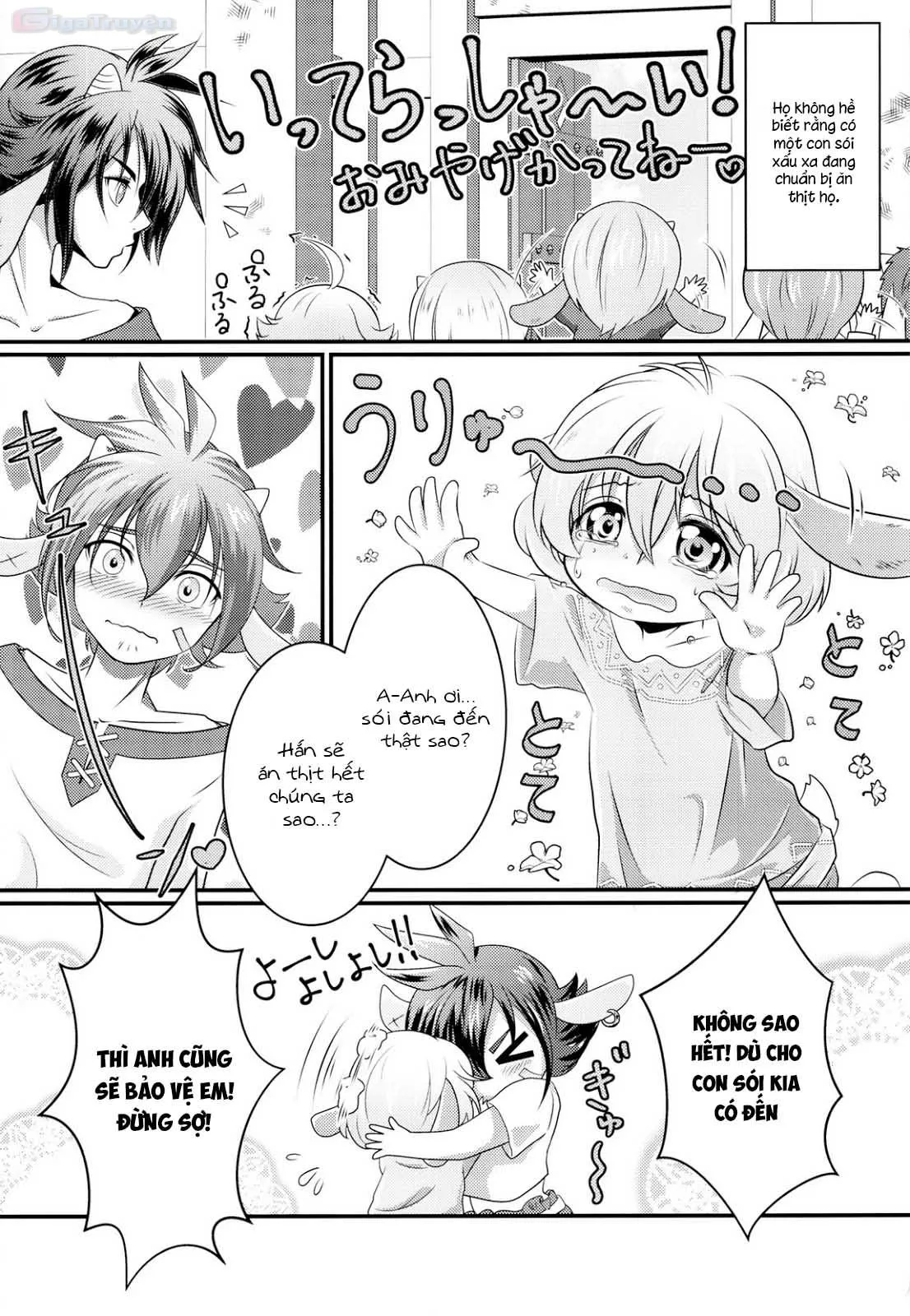 Không hề có câu chuyện cổ tích bí mật nào cả Chapter 1 Trang 10