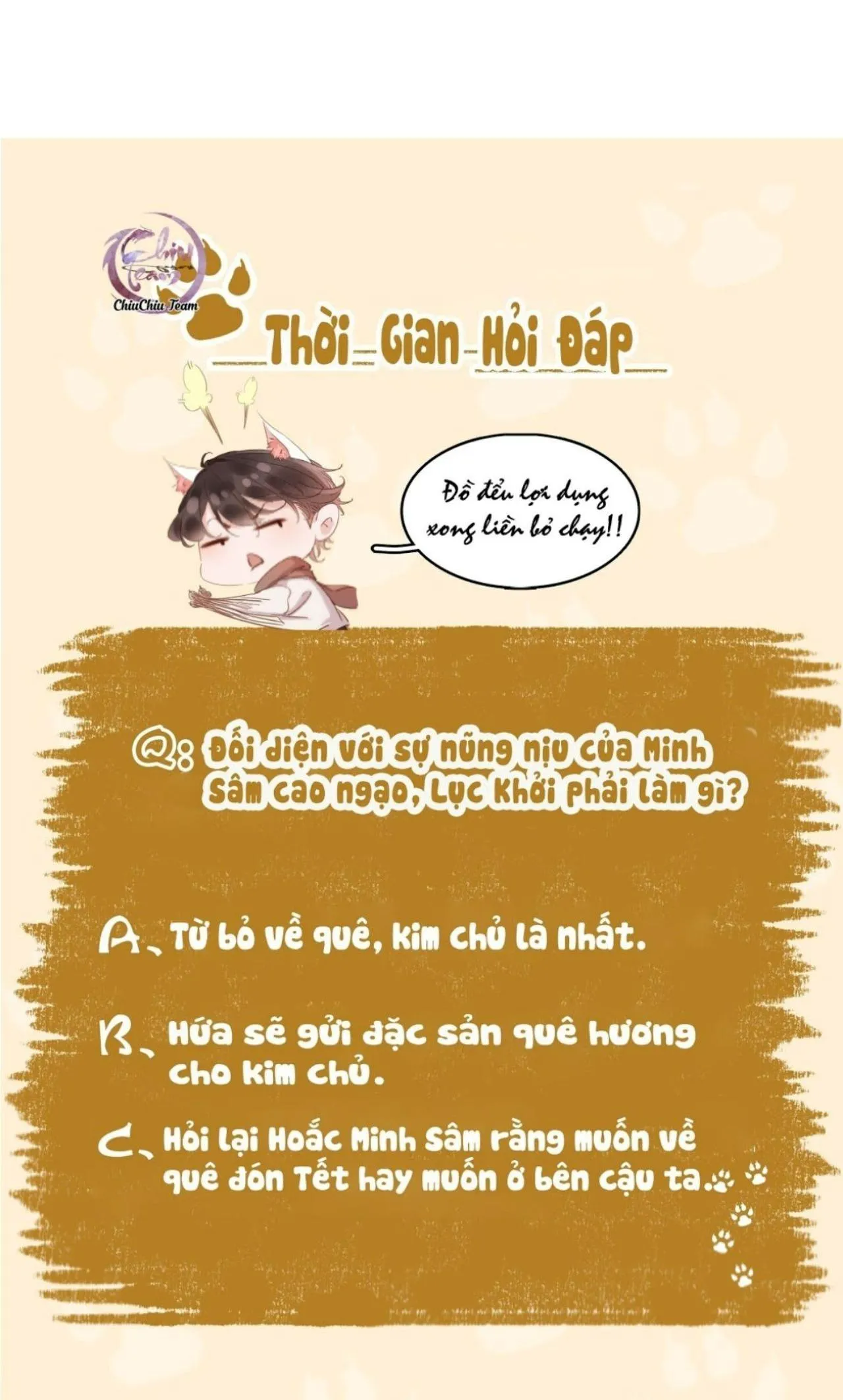 Không Làm Trai Bao! Chapter 17 Trang 34