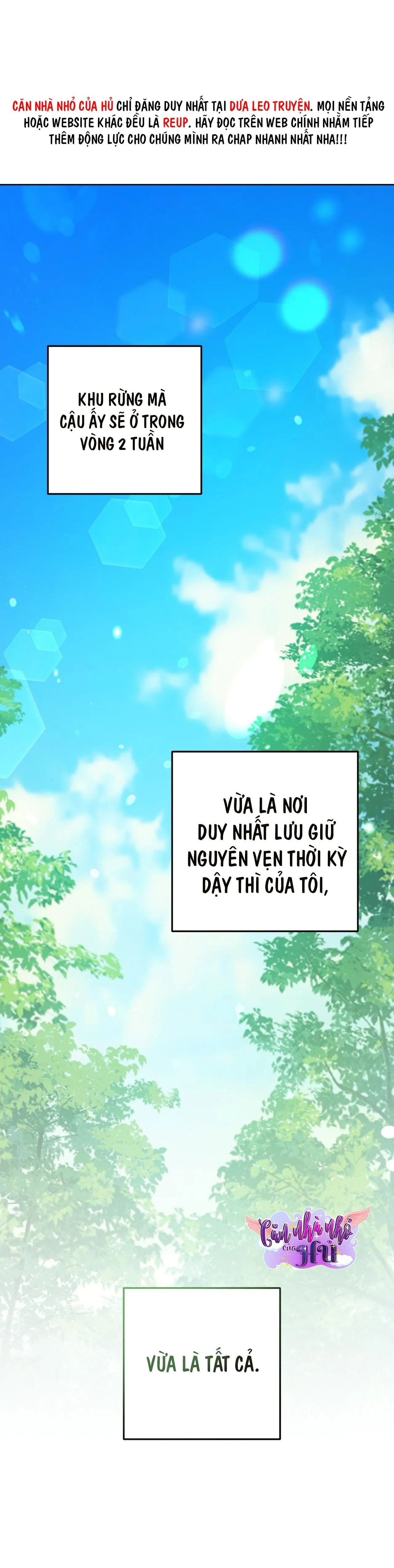 KHU RỪNG NGỌT NGÀO Chapter 1 Trang 12