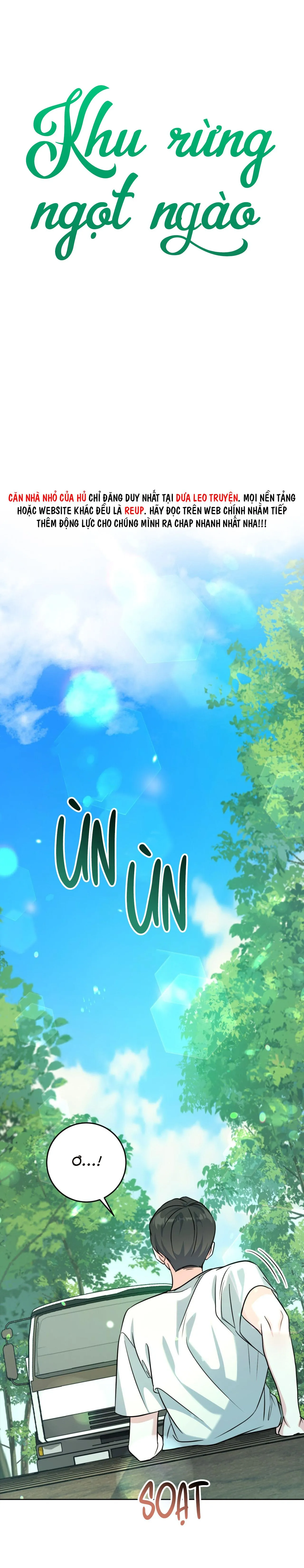 KHU RỪNG NGỌT NGÀO Chapter 1 Trang 13