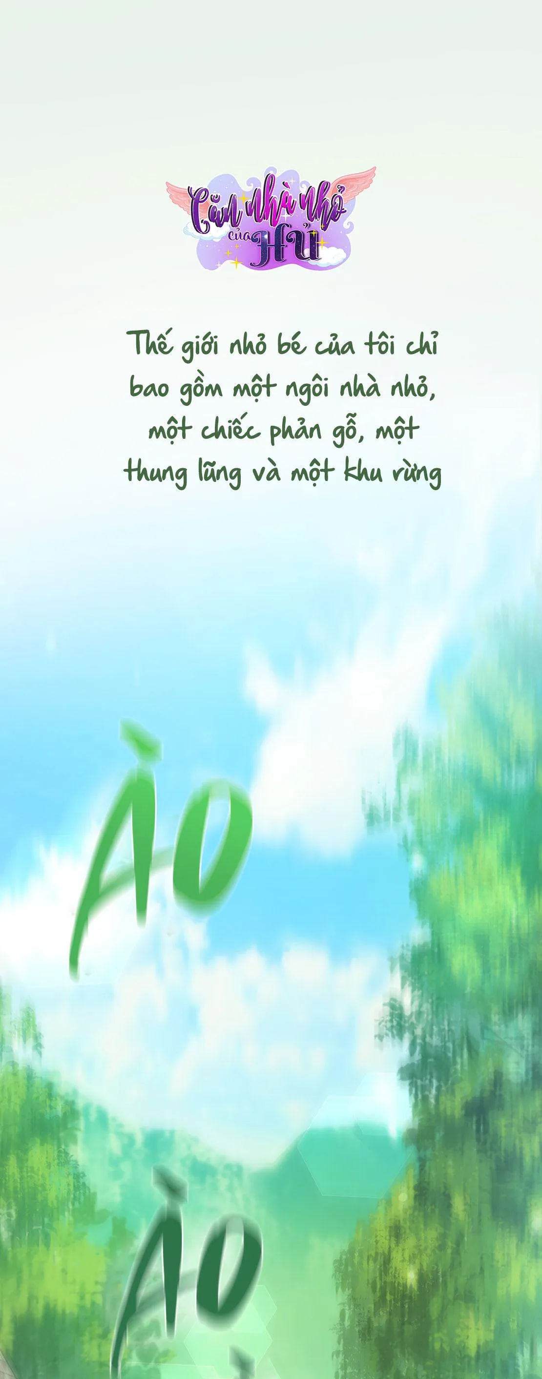 KHU RỪNG NGỌT NGÀO Chapter 0 Trang 3