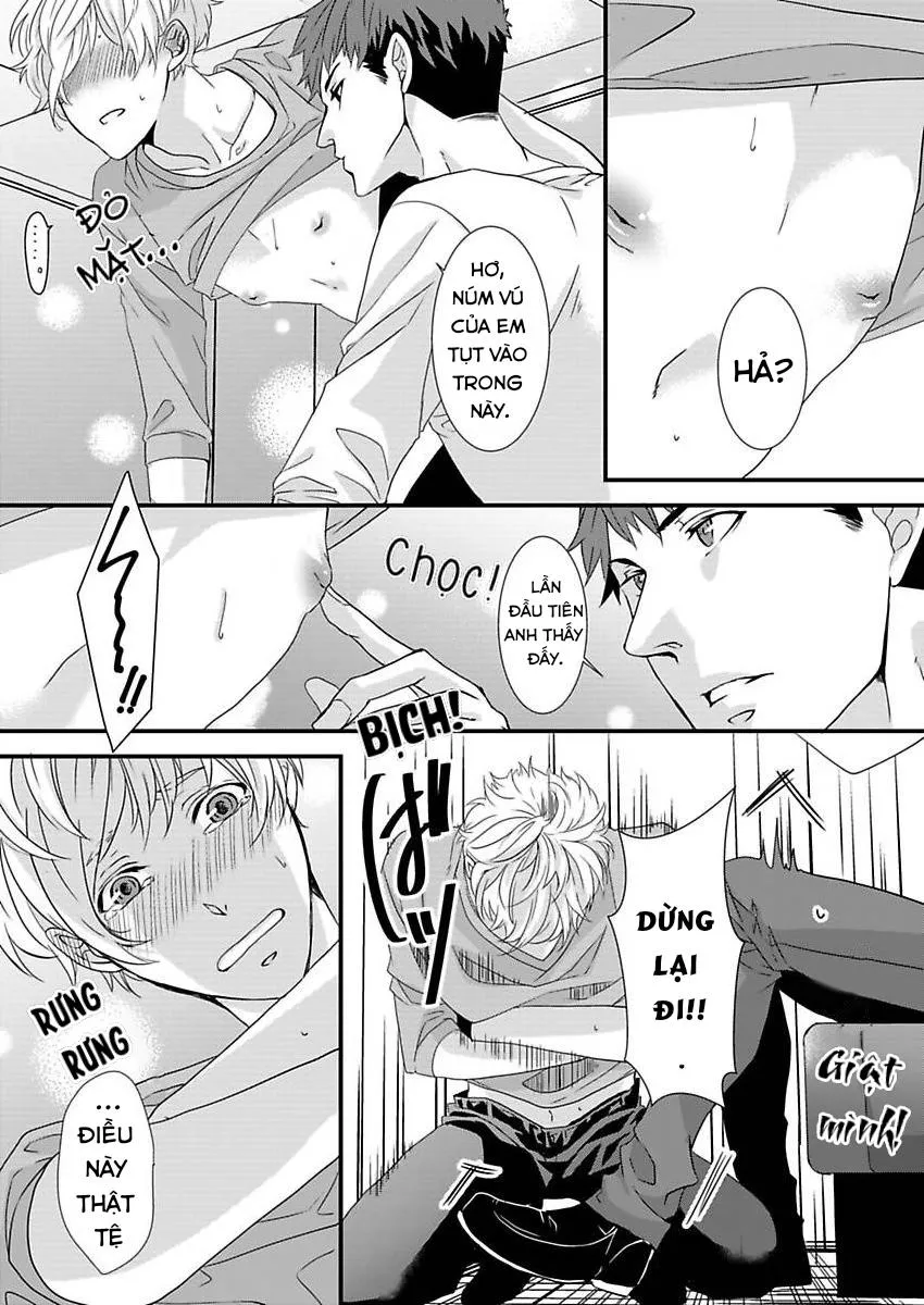 KHUYÊN LƯỠI CỦA ANH ẤY KHIẾN NGỰC TÔI TRỞ NÊN DAMDANG Chapter 2 Trang 5