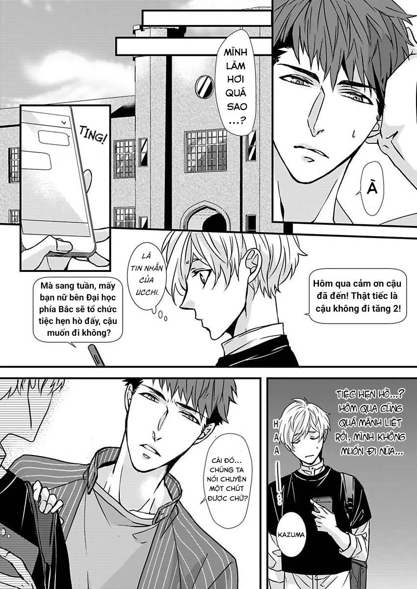 KHUYÊN LƯỠI CỦA ANH ẤY KHIẾN NGỰC TÔI TRỞ NÊN DAMDANG Chapter 4 Trang 4