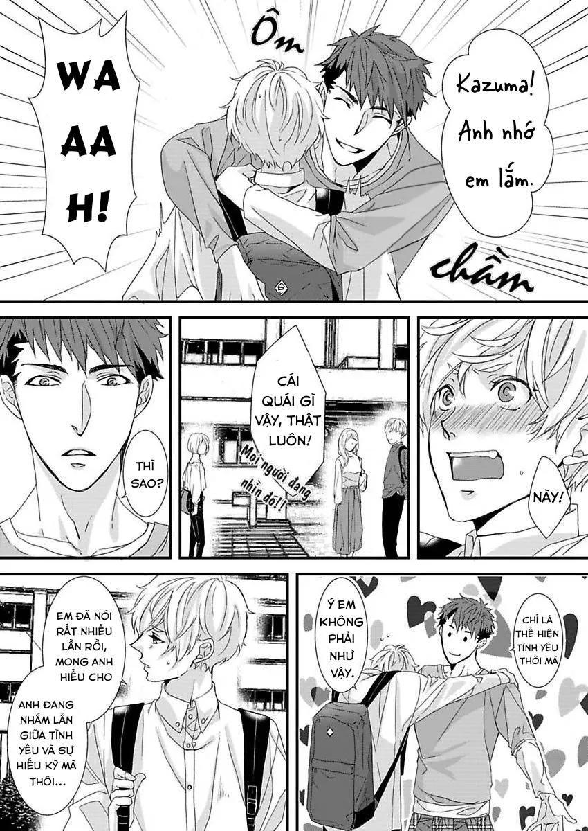 KHUYÊN LƯỠI CỦA ANH ẤY KHIẾN NGỰC TÔI TRỞ NÊN DAMDANG Chapter 7 Trang 5