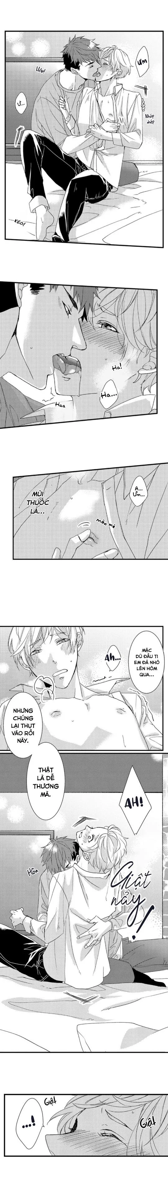 KHUYÊN LƯỠI CỦA ANH ẤY KHIẾN NGỰC TÔI TRỞ NÊN DAMDANG Chapter 10 Trang 4