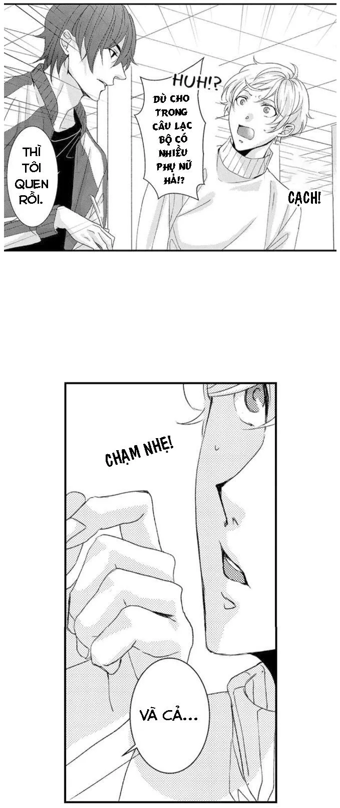 KHUYÊN LƯỠI CỦA ANH ẤY KHIẾN NGỰC TÔI TRỞ NÊN DAMDANG Chapter 16 Trang 23