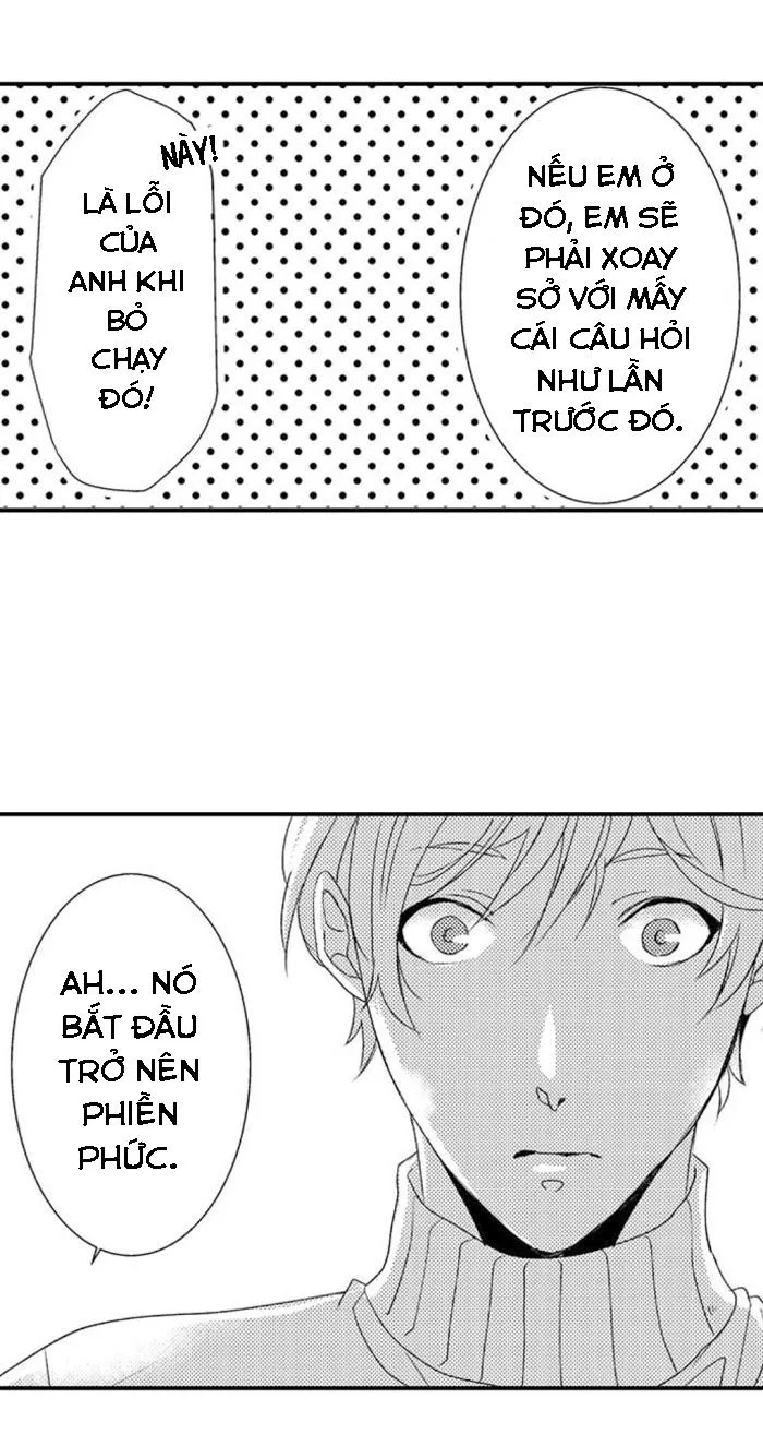 KHUYÊN LƯỠI CỦA ANH ẤY KHIẾN NGỰC TÔI TRỞ NÊN DAMDANG Chapter 17 Trang 27