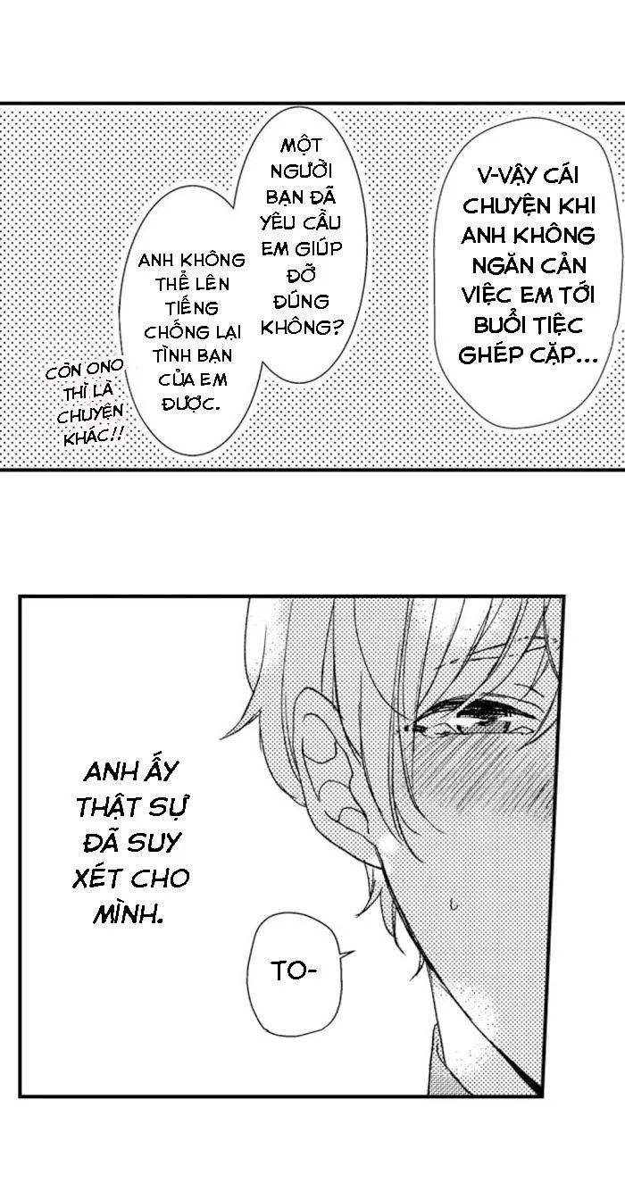 KHUYÊN LƯỠI CỦA ANH ẤY KHIẾN NGỰC TÔI TRỞ NÊN DAMDANG Chapter 20 Trang 33