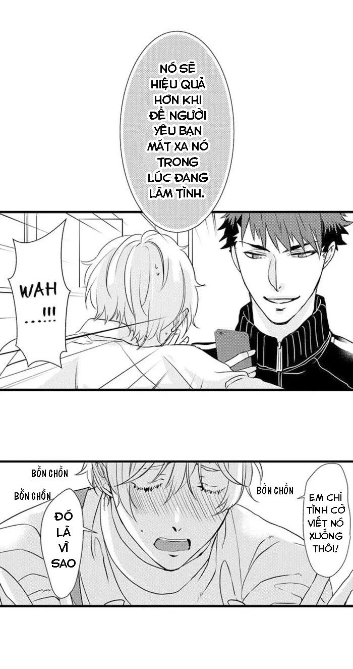 KHUYÊN LƯỠI CỦA ANH ẤY KHIẾN NGỰC TÔI TRỞ NÊN DAMDANG Chapter 23 Trang 30