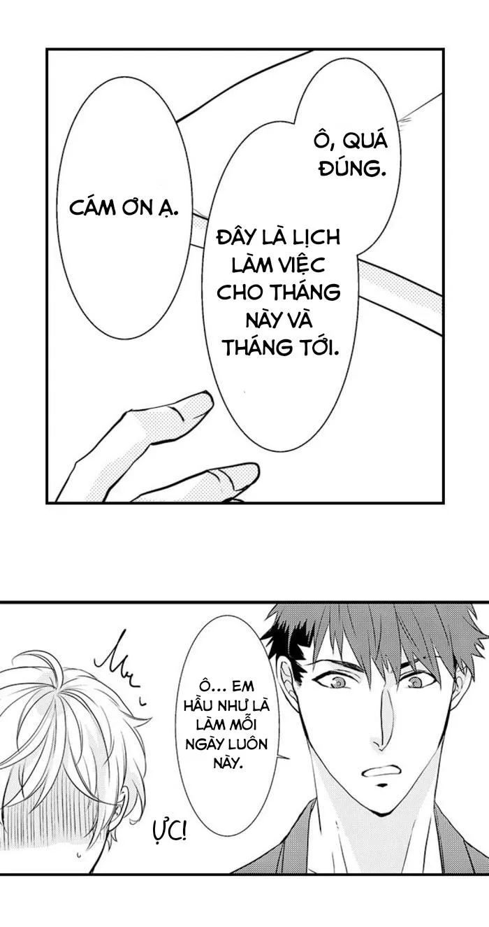 KHUYÊN LƯỠI CỦA ANH ẤY KHIẾN NGỰC TÔI TRỞ NÊN DAMDANG Chapter 25 Trang 25