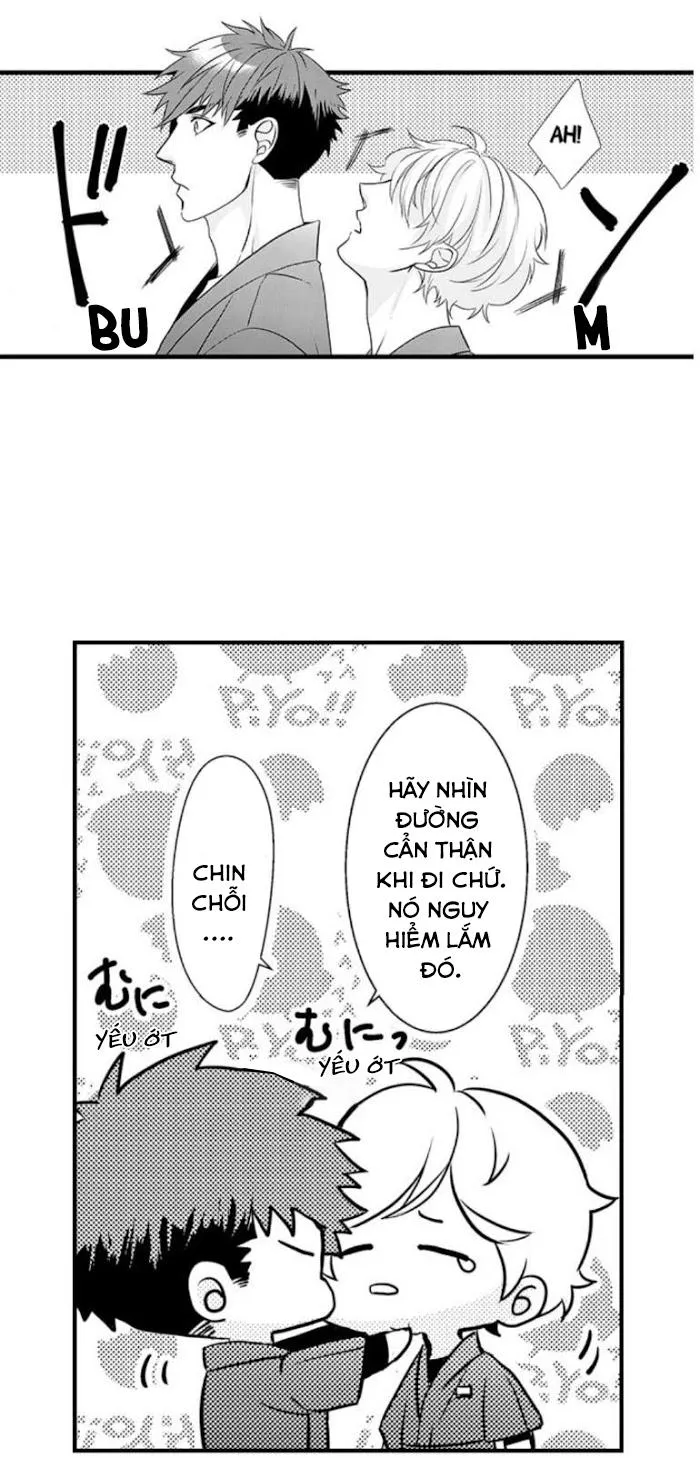 KHUYÊN LƯỠI CỦA ANH ẤY KHIẾN NGỰC TÔI TRỞ NÊN DAMDANG Chapter 26 Trang 9