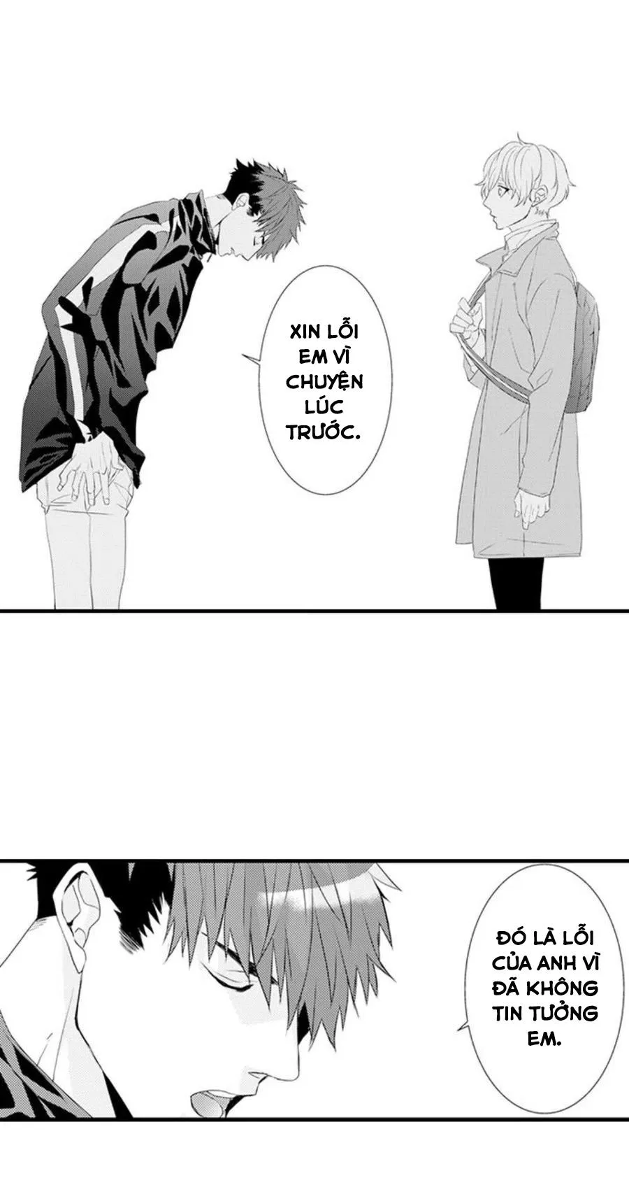 KHUYÊN LƯỠI CỦA ANH ẤY KHIẾN NGỰC TÔI TRỞ NÊN DAMDANG Chapter 38 Trang 21