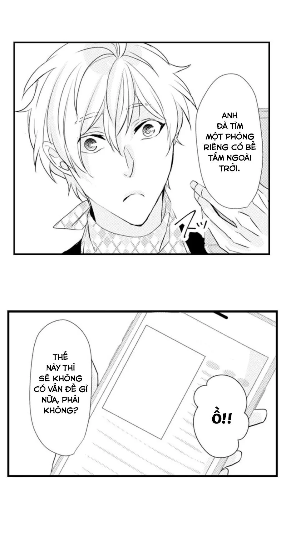 KHUYÊN LƯỠI CỦA ANH ẤY KHIẾN NGỰC TÔI TRỞ NÊN DAMDANG Chapter 40 Trang 32