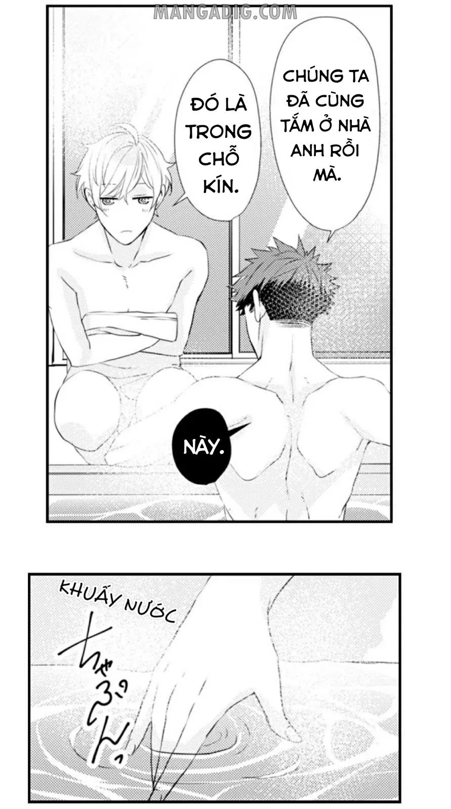 KHUYÊN LƯỠI CỦA ANH ẤY KHIẾN NGỰC TÔI TRỞ NÊN DAMDANG Chapter 41 Trang 18