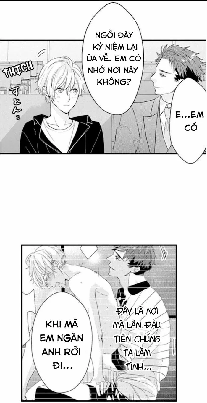 KHUYÊN LƯỠI CỦA ANH ẤY KHIẾN NGỰC TÔI TRỞ NÊN DAMDANG Chapter 55 Trang 33