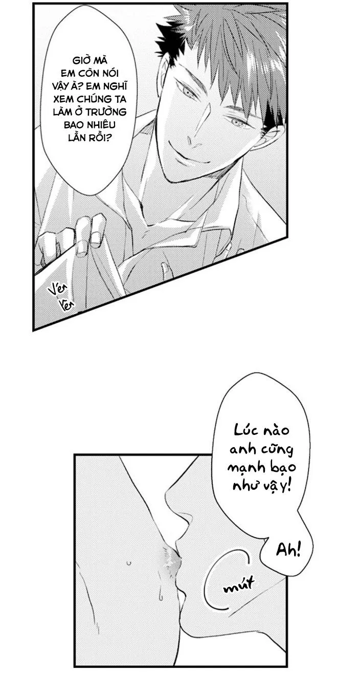 KHUYÊN LƯỠI CỦA ANH ẤY KHIẾN NGỰC TÔI TRỞ NÊN DAMDANG Chapter 56 Trang 24