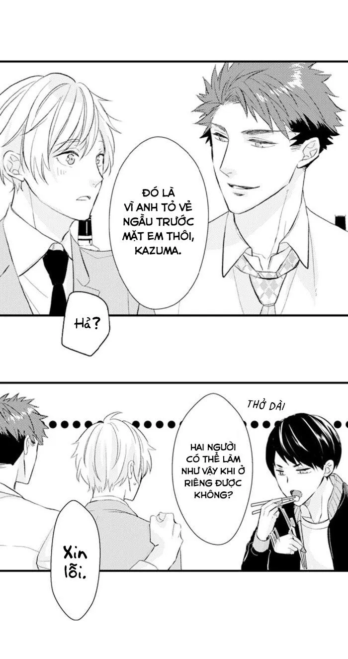 KHUYÊN LƯỠI CỦA ANH ẤY KHIẾN NGỰC TÔI TRỞ NÊN DAMDANG Chapter 57 Trang 19