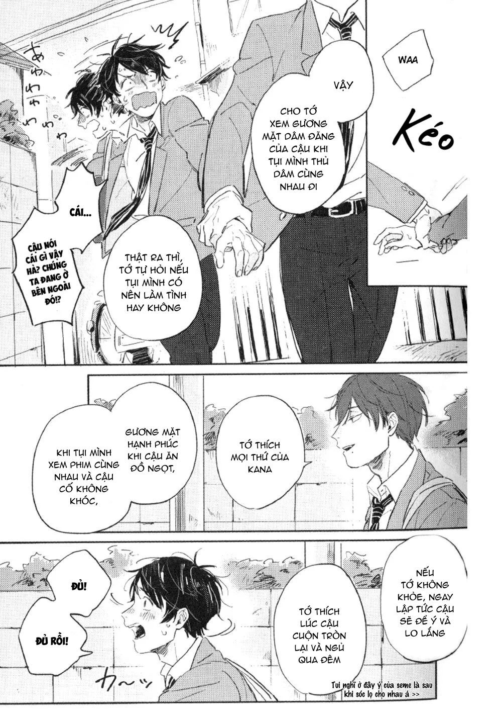 Kimi no Tabegoro Chapter 1 Trang 21