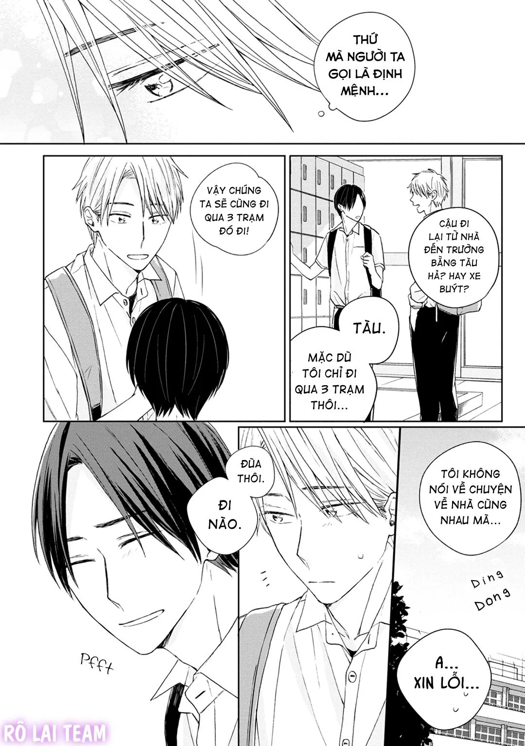 Kimi to Unmei ni Tsuite no Hanashi ga Shitai Chapter 4 Trang 10