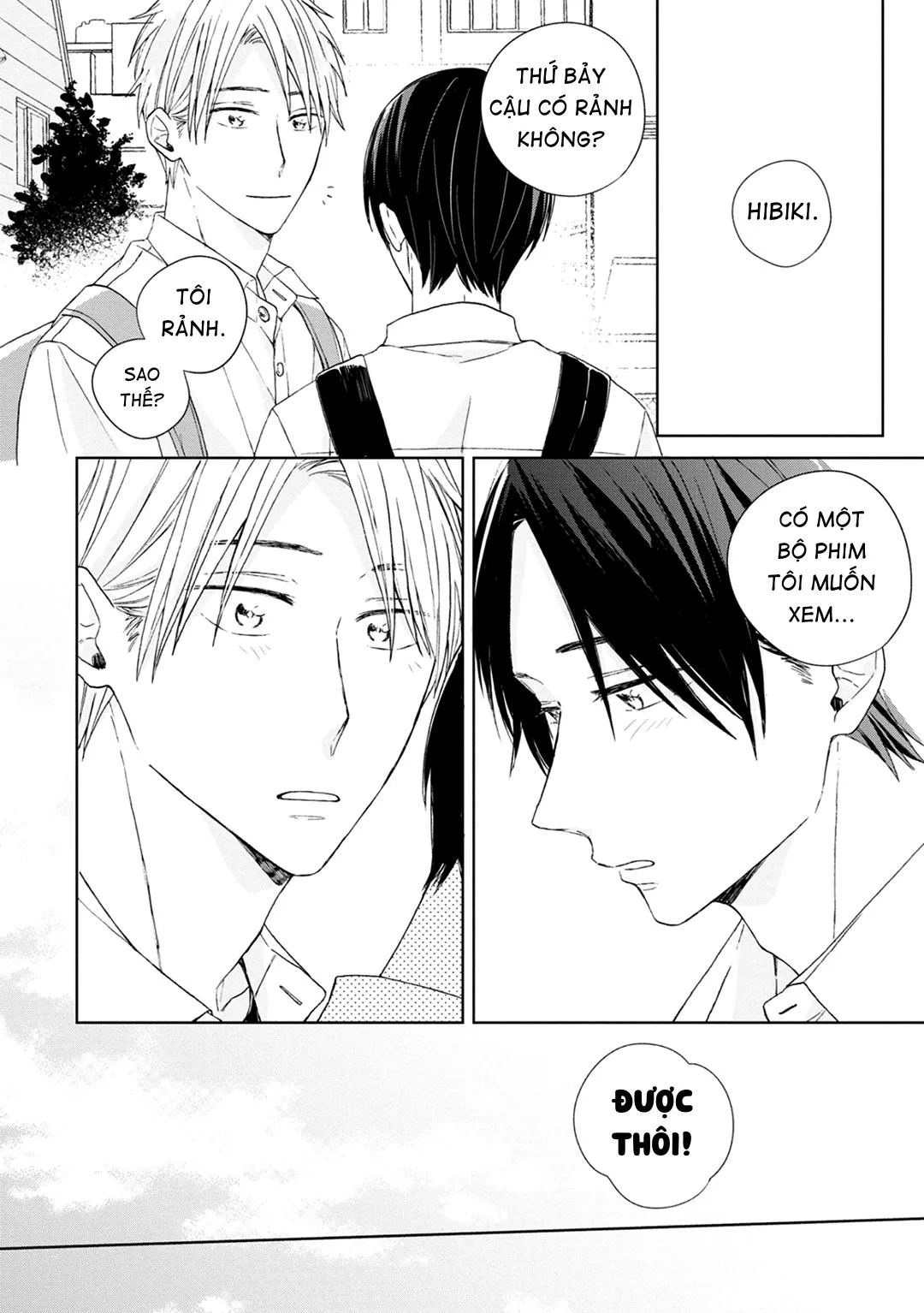 Kimi to Unmei ni Tsuite no Hanashi ga Shitai Chapter 4 Trang 12