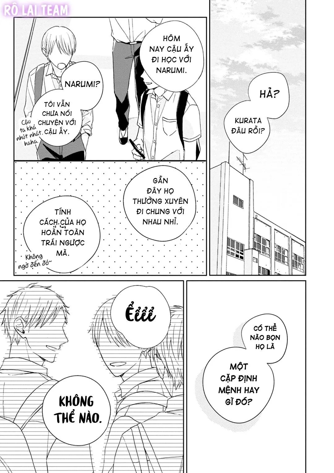 Kimi to Unmei ni Tsuite no Hanashi ga Shitai Chapter 4 Trang 13