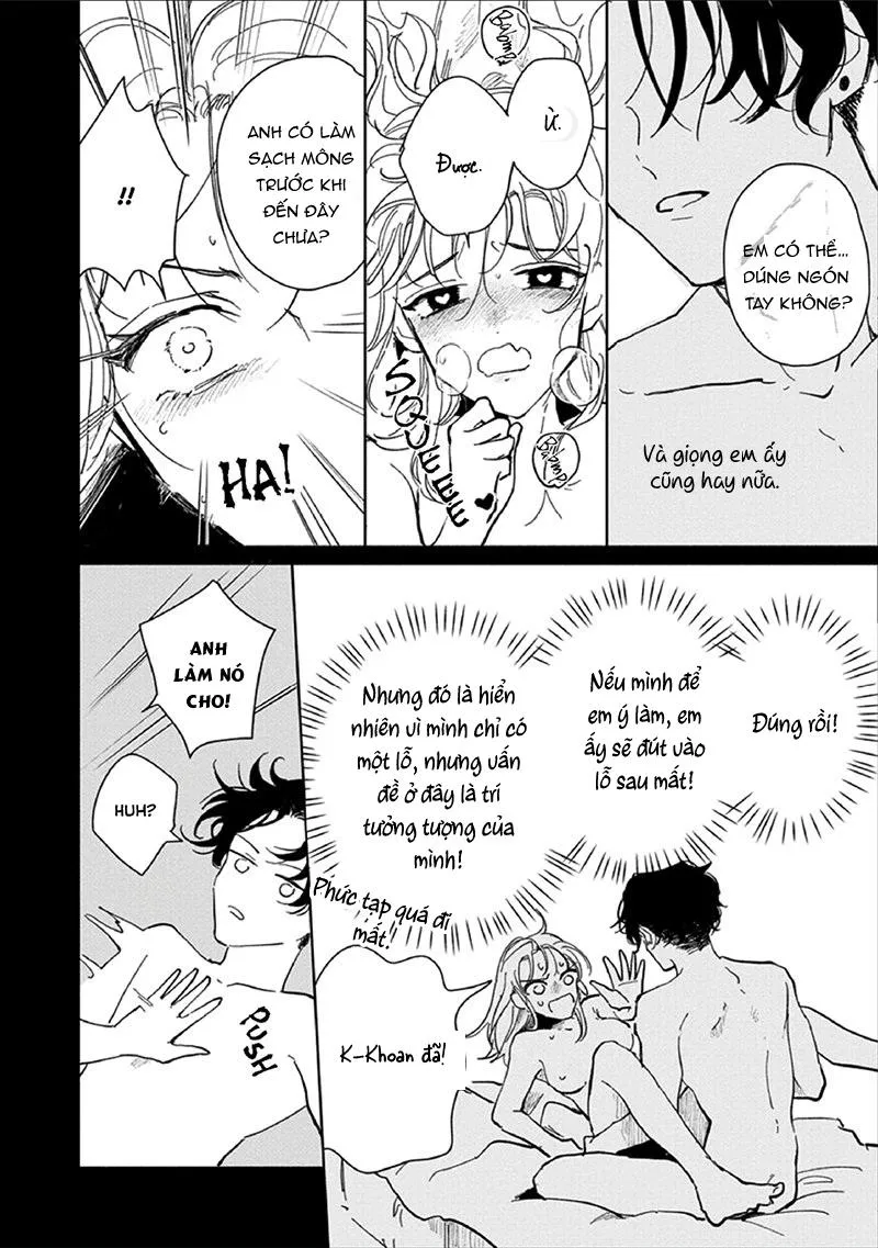 Kobayashi-senpai wa Onnanoko de Shitai Chapter 2 Trang 22