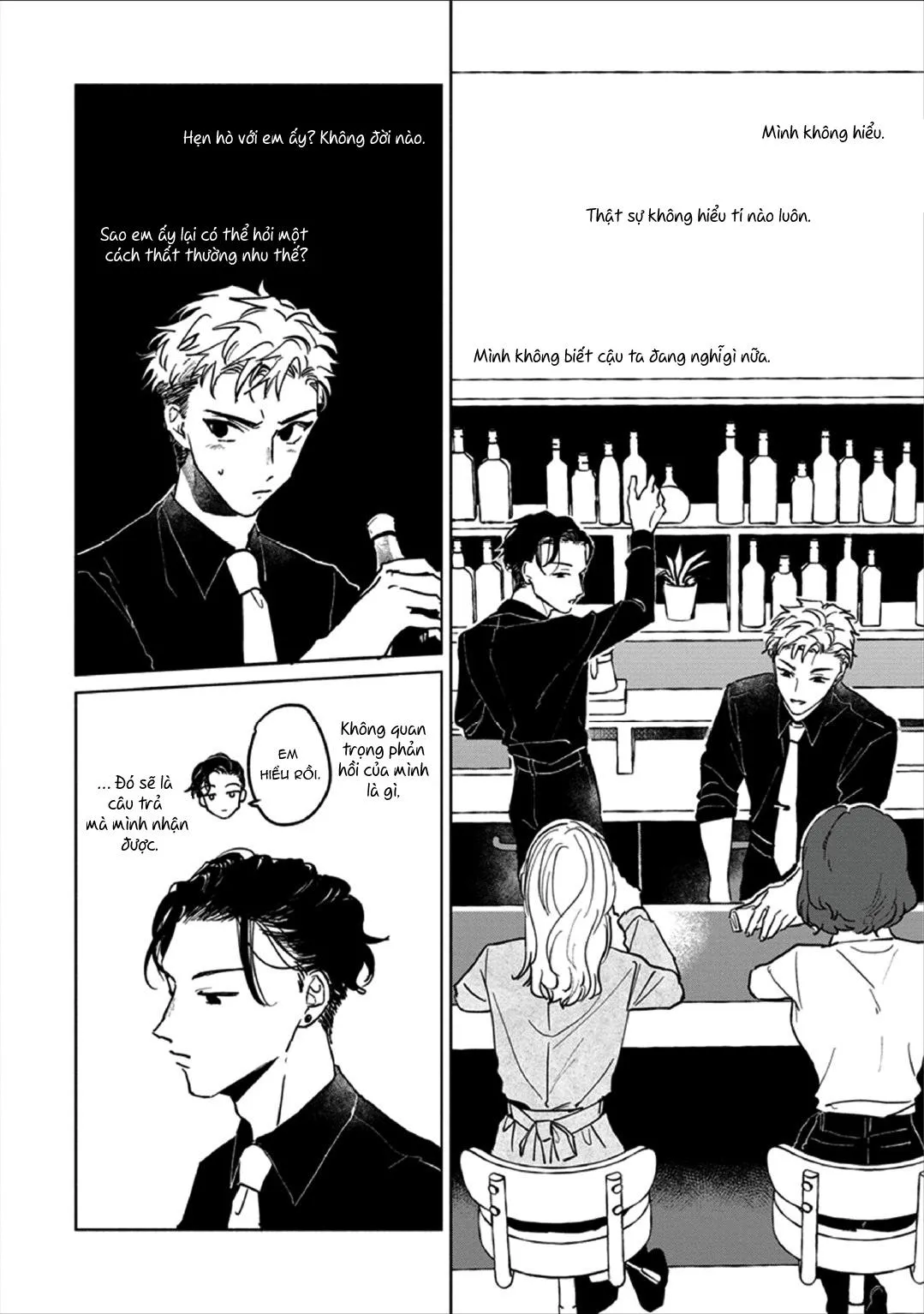 Kobayashi-senpai wa Onnanoko de Shitai Chapter 3 Trang 10