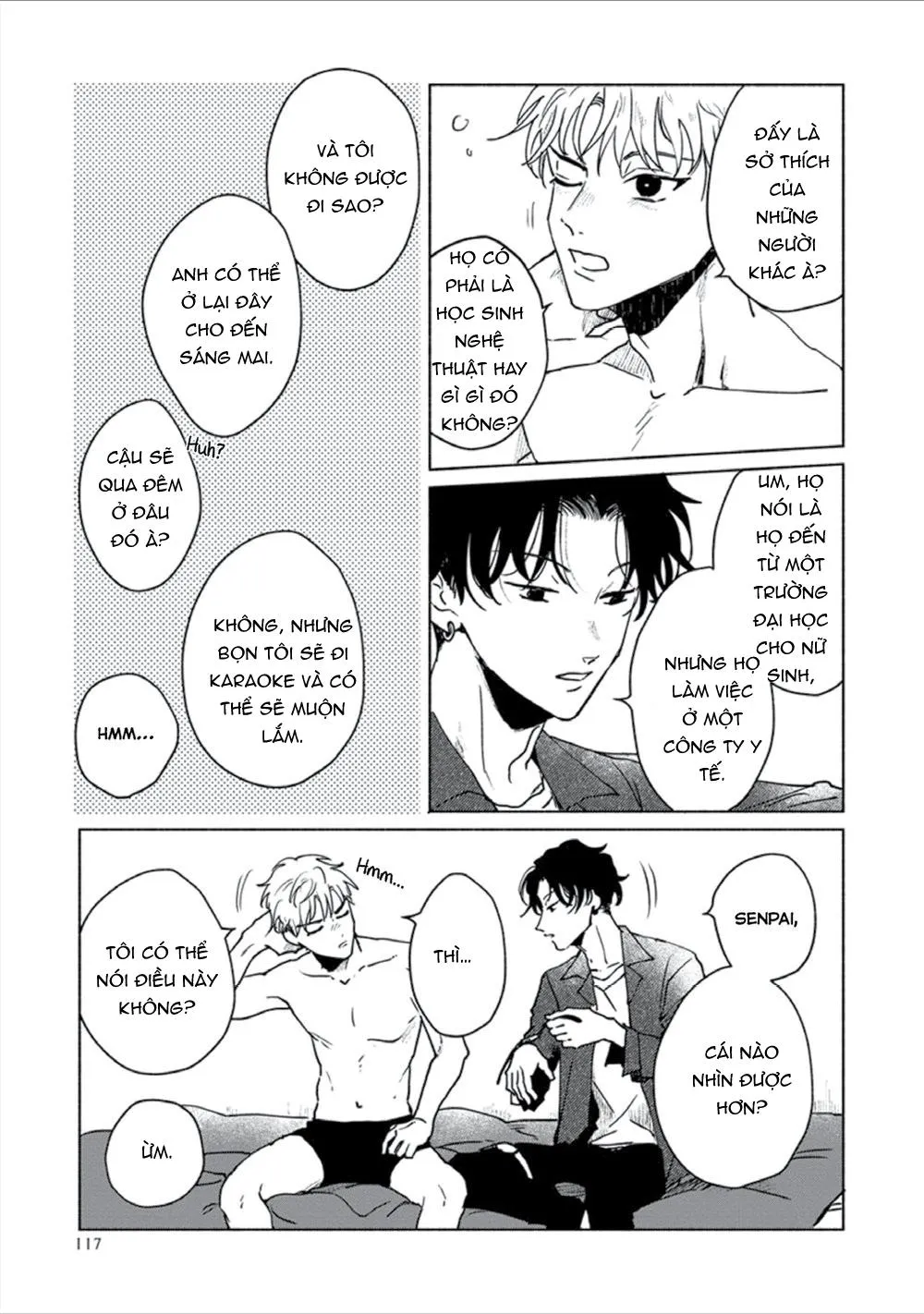 Kobayashi-senpai wa Onnanoko de Shitai Chapter 5 Trang 5