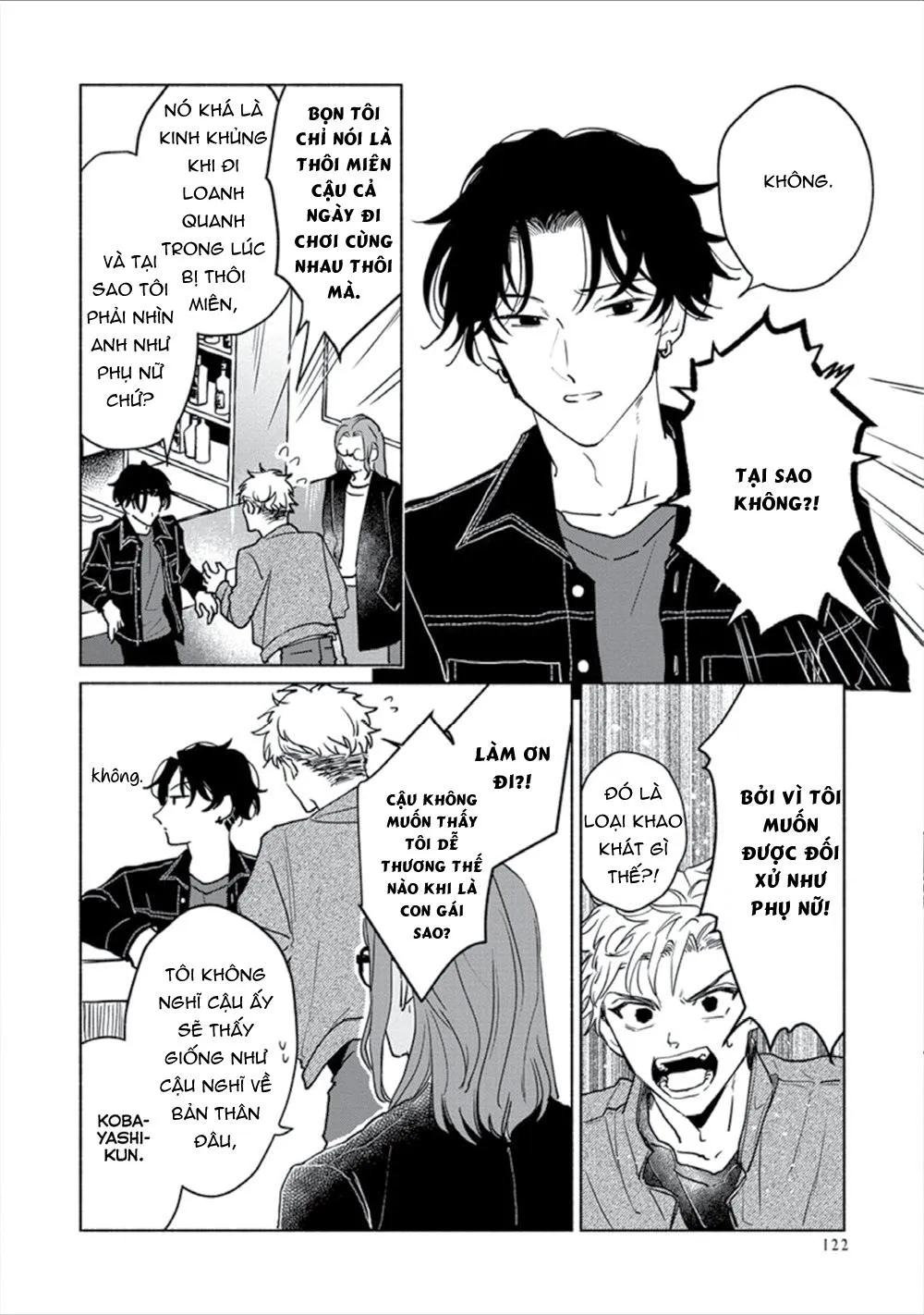 Kobayashi-senpai wa Onnanoko de Shitai Chapter 5 Trang 10