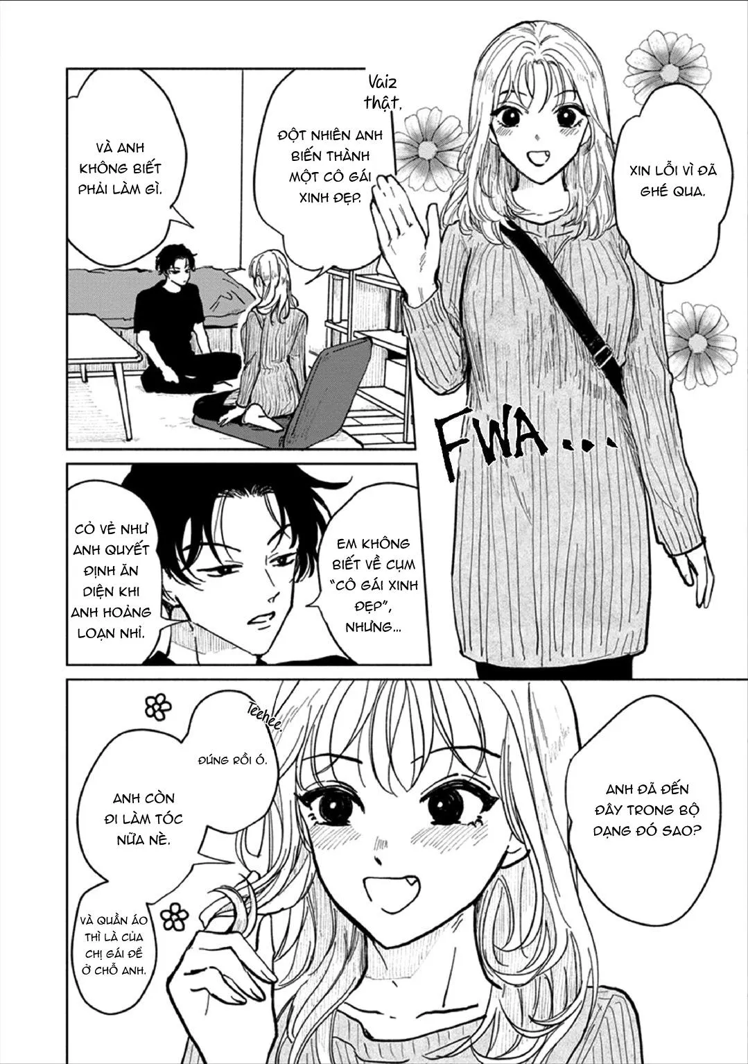 Kobayashi-senpai wa Onnanoko de Shitai Chapter 1 Trang 10