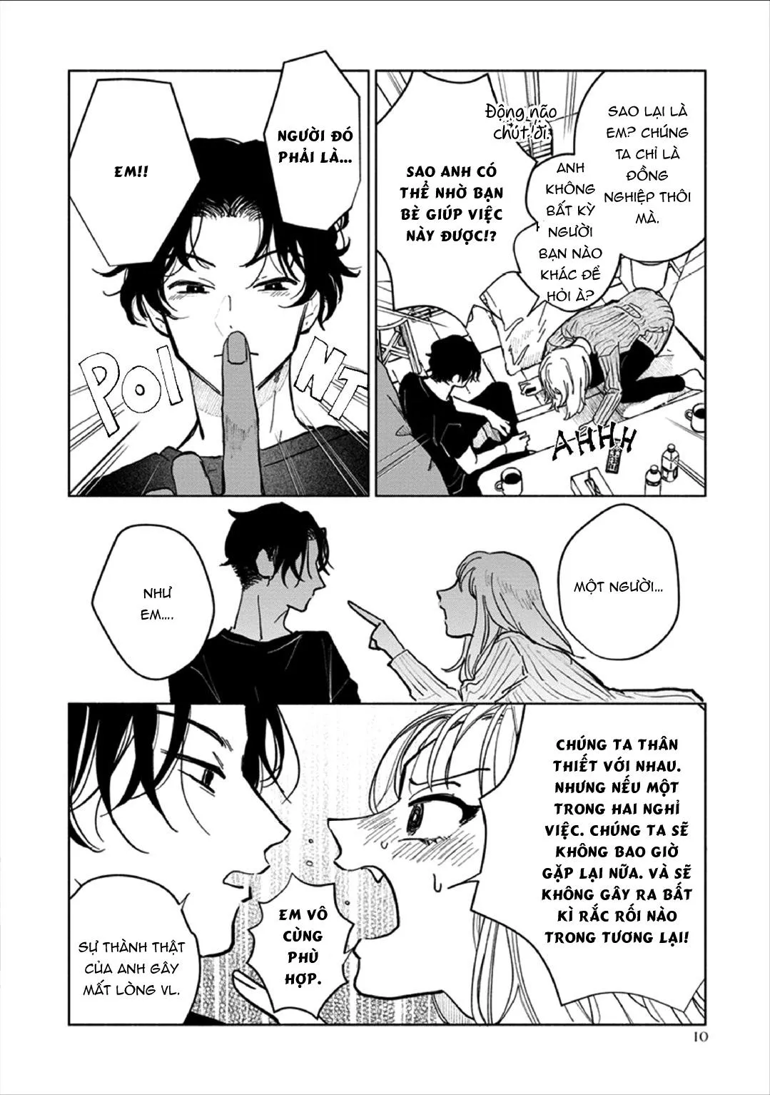 Kobayashi-senpai wa Onnanoko de Shitai Chapter 1 Trang 14