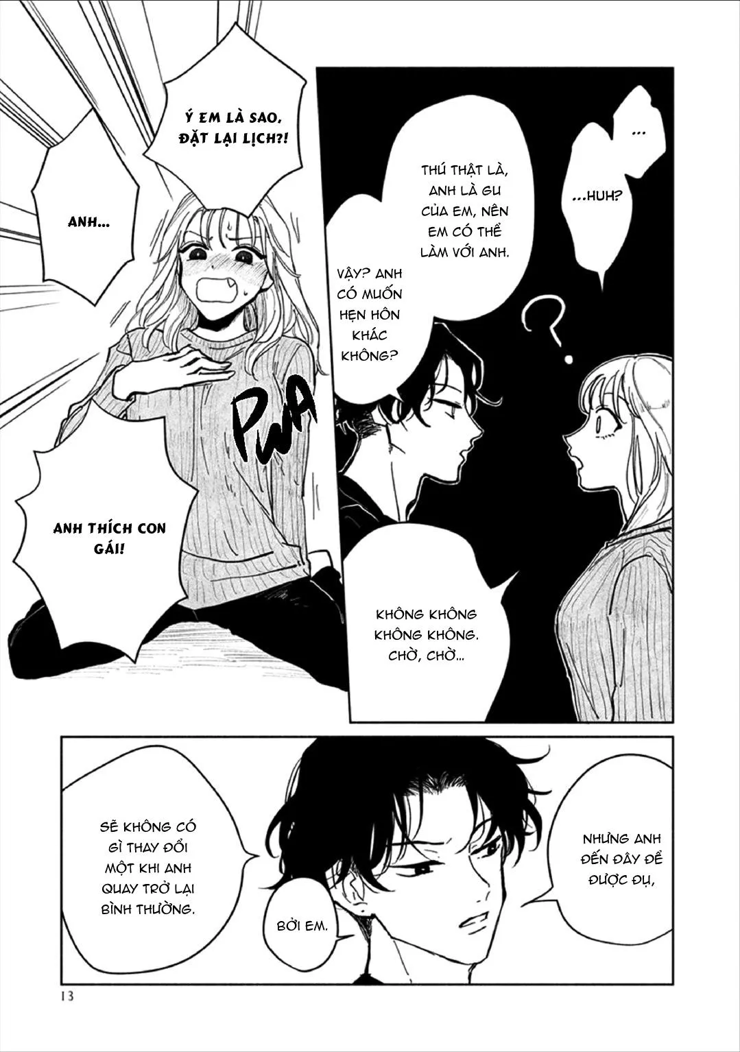 Kobayashi-senpai wa Onnanoko de Shitai Chapter 1 Trang 17