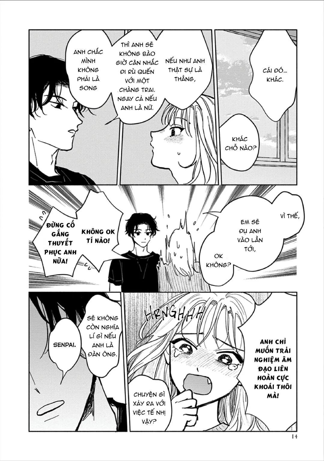 Kobayashi-senpai wa Onnanoko de Shitai Chapter 1 Trang 18
