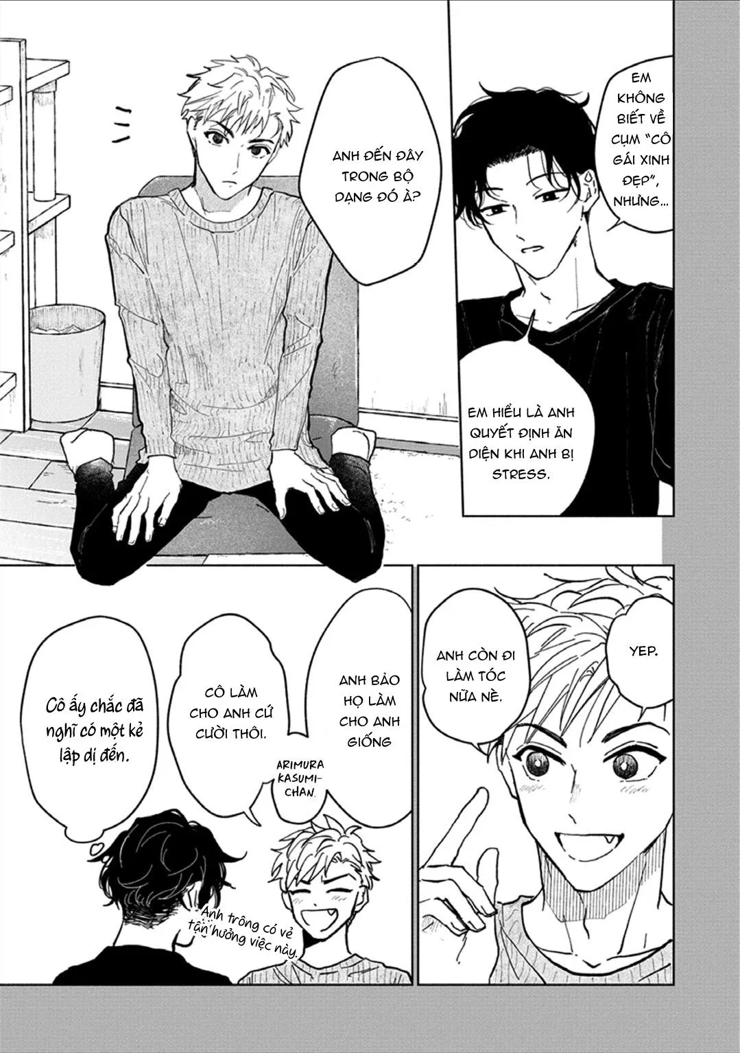 Kobayashi-senpai wa Onnanoko de Shitai Chapter 1 Trang 23