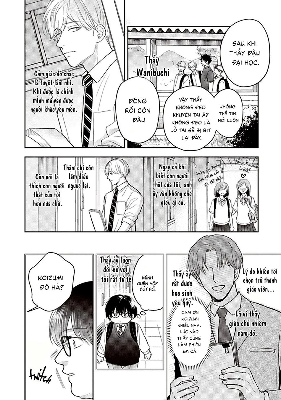 Koizumi-sensei không muốn bị phát hiện Chapter 2 Trang 20