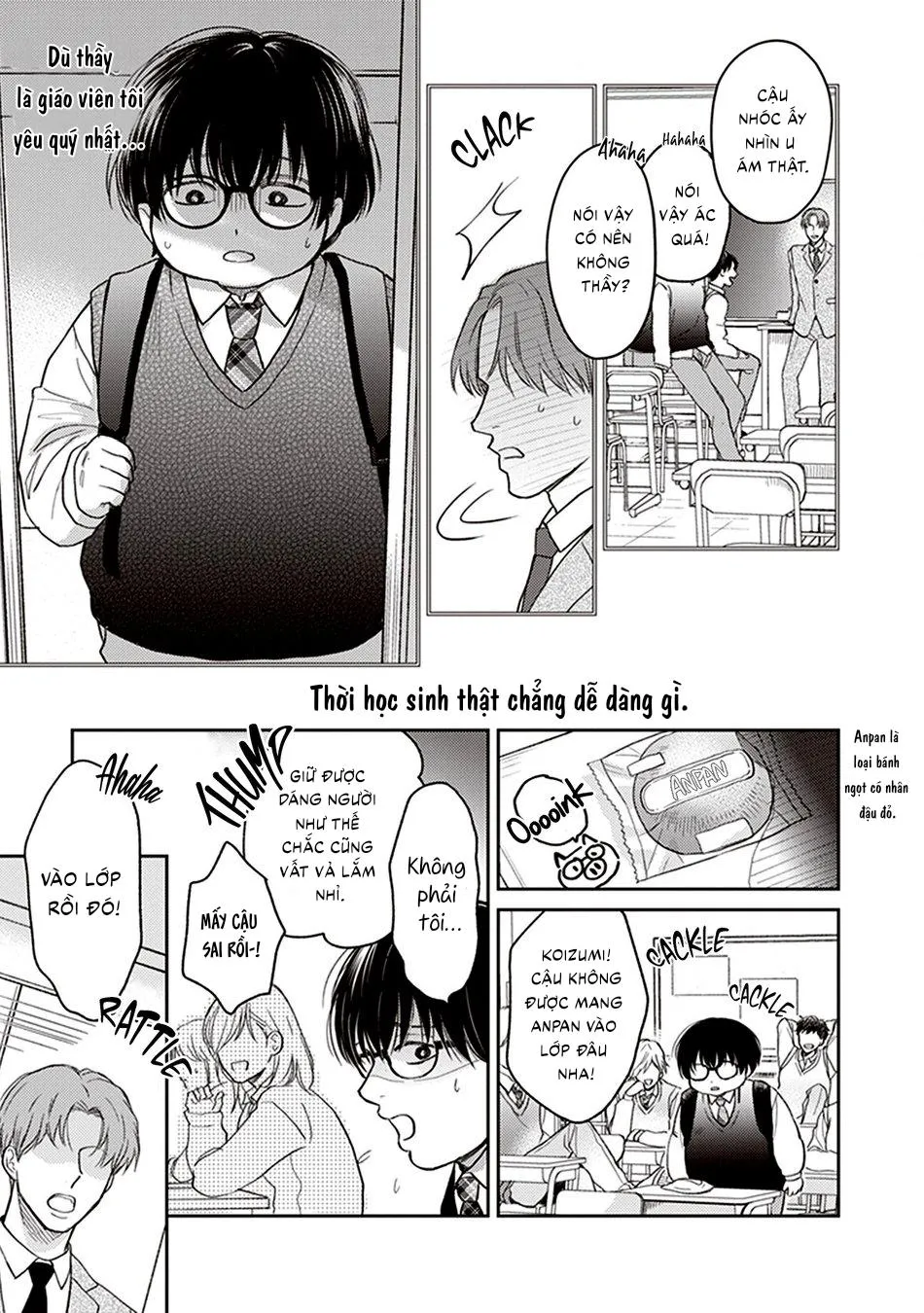 Koizumi-sensei không muốn bị phát hiện Chapter 2 Trang 21